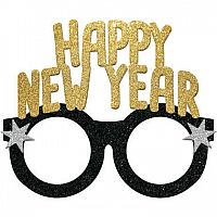 Plastové brýle - Happy New Year
