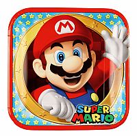 EKO Papírové party talíře Super Mario 23 cm
