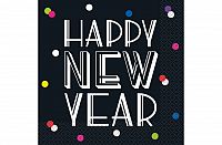 Papírové ubrousky Happy New Year - 16ks