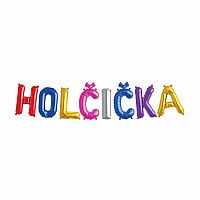 !VÝPRODEJ! Balónkový nápis - Holčička