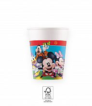 EKO Papírové kelímky - Mickey Mouse (Rock the House) 200ml/8ks