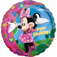 Fóliový balónek Minnie Mouse Cloubhouse 43 cm