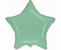Foliový balonek hvězda macaron mint 45 cm - Nebalený