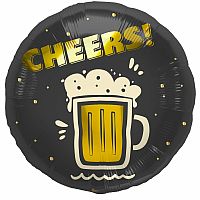 Fóliový balónek Cheers Beer 45 cm