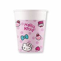 EKO Papírové kelímky - Hello Kitty 200ml/8ks