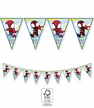 EKO Vlaječková girlanda - Spidey (Marvel) - 9 vlajek