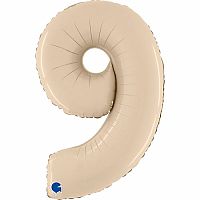 Číslice 9 krémová (66cm,26")