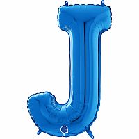 Písmeno modré J (66cm,26")