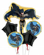 Sada fóliových balonků Batman 5ks