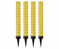 Dortové fontánky zlaté 12 cm - 4 ks