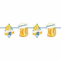 Papírová girlanda Oktoberfest Pivo - 10 m