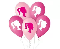Latexové balonky Barbie 5 ks