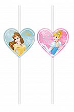 Papírová brčka Disney Princezny