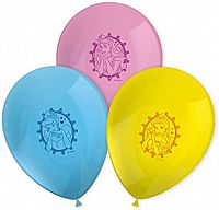 Latexové balonky Disney Princezny - barevný potisk 8ks