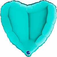 Foliový balonek srdce tiffany 46 cm
