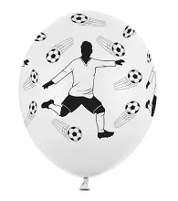 Latexový balonek fotbalista 30 cm