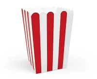 Krabice na popcorn - 6 ks