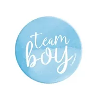 Brož modrá - Team boy