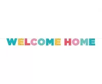 Závěsný baner Welcome Home