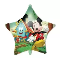 Fóliový balonek hvězda Mickey Mouse - Rock the House