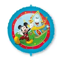 Fóliový balonek kruh Mickey Mouse - Rock the House