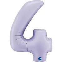 Foliová číslice - liliová 4 102cm