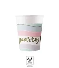 Papírové kelímky Elegantní párty