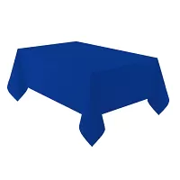 Plastový ubrus tmavě modrý 137 x 274 cm