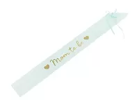Šerpa - Mom to be - modrá 75 cm