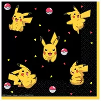 Papírové ubrousky Pokemon - Pikachu