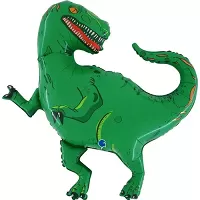 Foliový balonek zelený Tyranosaurus 89 cm