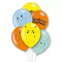 Latexové balonky Pokemon - Pikachu 6 ks