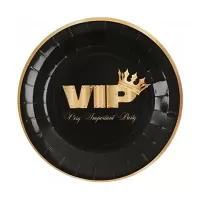 Papírové talíře - VIP - 22,5 cm 10 ks