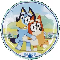 Foliový balonek Bluey a Bingo objetí 46 cm