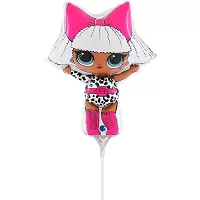 Fóliový balónek MINI LOL Diva 35cm