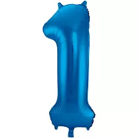 Foliová číslice modrá 1 - 86 cm