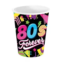 Papírové kelímky Disco 80s - 6 ks