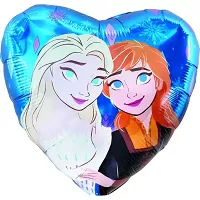 Fóliový balonek srdce Ledové království 45 cm