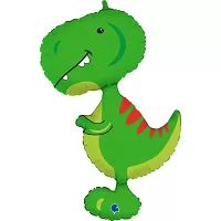 Fóliový balonek Roztomilý tyranosaurus 97 cm