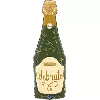 Foliový balonek Láhev šampaňského 94 cm
