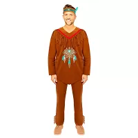 Kostým pro dospělé Indián M/L