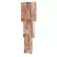 Závěsná dekorace rosegold lustr 130 cm
