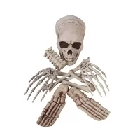 Halloweenská dekorace kosti 12ks