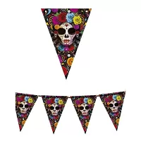 Vlaječková girlanda Day of the Dead 3 m