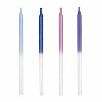 Svíčky metalické 13 cm - 12 ks