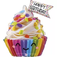 Fóliový balónek Cupcake se zdobením HB 79 cm