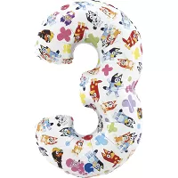 Foliová číslice 3 - Bluey 66 cm