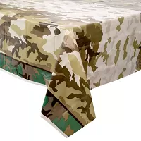 Papírový party ubrus Army 137x213 cm