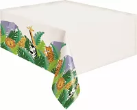 Plastový party ubrus Safari zvířátka 137 x 213 cm