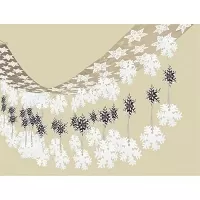Závěsná girlanda vločky Let it Snow 365 x 30 cm